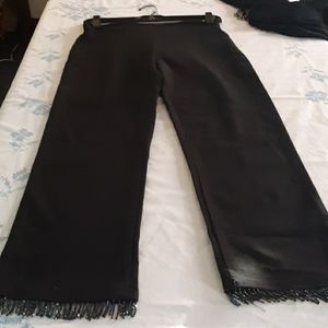 Shirt and pant set, beaded